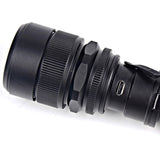 XANES 1101 L2 900LM 5Modes Zoomable USB Rechargeable LED Flashlight 18650