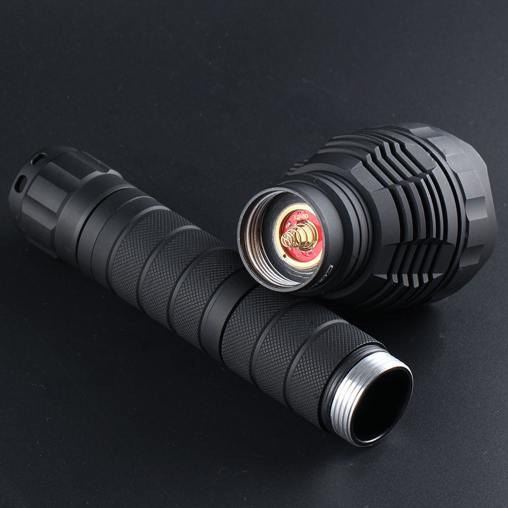 Black Convoy L2 XHP50.2 2400 Lumens 4 Modes LED Flashlight 18650/26650 Battery Portable Torch