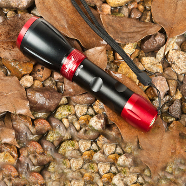 150LM 18650 Battery Flashlight 3 Modes Zoomable LED Light Outdoor Camping Hunting Emergency Lamp