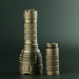 Sand Silver Color Convoy L2 XPL HI 1100LM 4Modes Tactical LED Flashlight with 2 Tubes