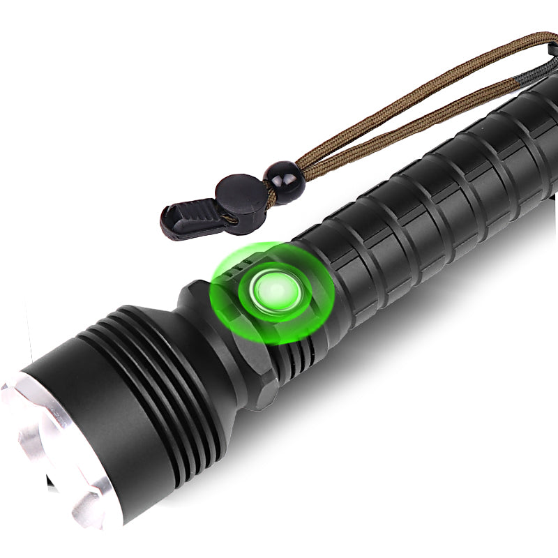 XANES® P515-2 XHP 70 Flashlight 5 Modes Waterproof USB Chargeable Zoomable Work Lamp Camping Hunting Torch Light