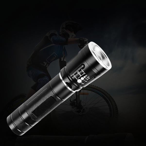 3 Modes Flashlight Waterproof LED Light Outdoor Hiking Fishing Travel Portable Lamp
