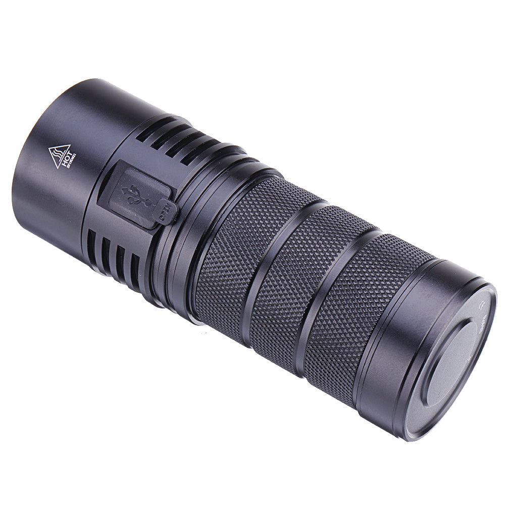 Sofirn SP36 BLF Anduril 4x Sumsung LH351D 5650LM Anduril Flashlight Driver Multiple Operation Super Bright 18650 Flashlight