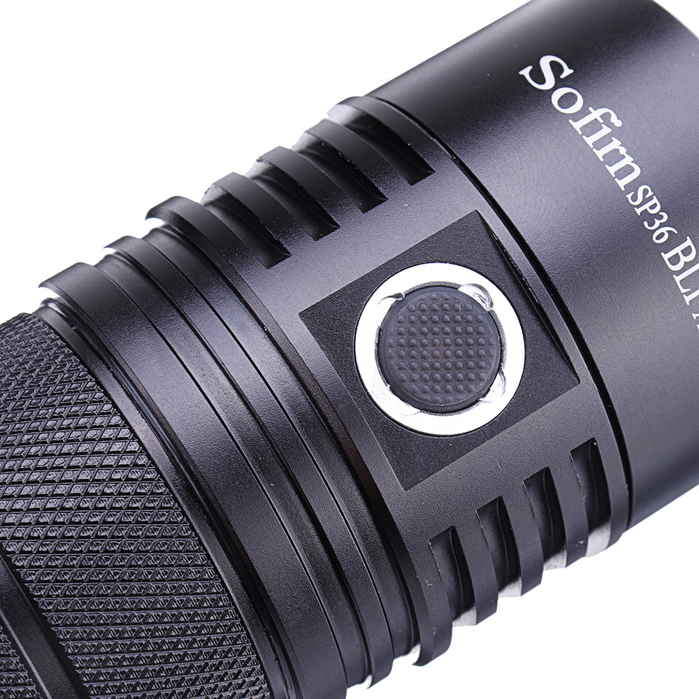 Sofirn SP36 BLF Anduril 4x Sumsung LH351D 5650LM Anduril Flashlight Driver Multiple Operation Super Bright 18650 Flashlight
