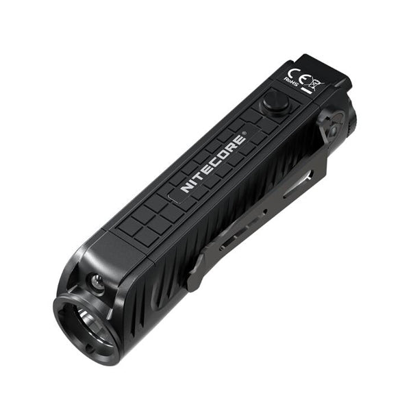 NITECORE P18 1800 Lumen Compact Flashlight with Silent Tactical Switch and Auxiliary Red LED