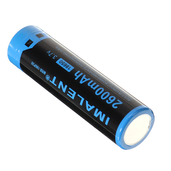 IMALENT MRB-186P26 3.7V 2600mah 18650 Protected Rechargeable Li-ion Battery