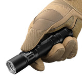 JETBeam PC20 XHP35 5Modes 1800LM USB Recharging Dual Switch Tactical Flashlight 21700 20700 18650