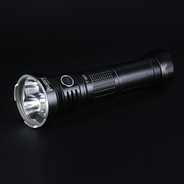 Wuben T90 10000 Lumens 18650 Battery Flashlight IP68 Waterproof 410m Beam Distance Torch Light Camping Hunting Portable Work Lamp