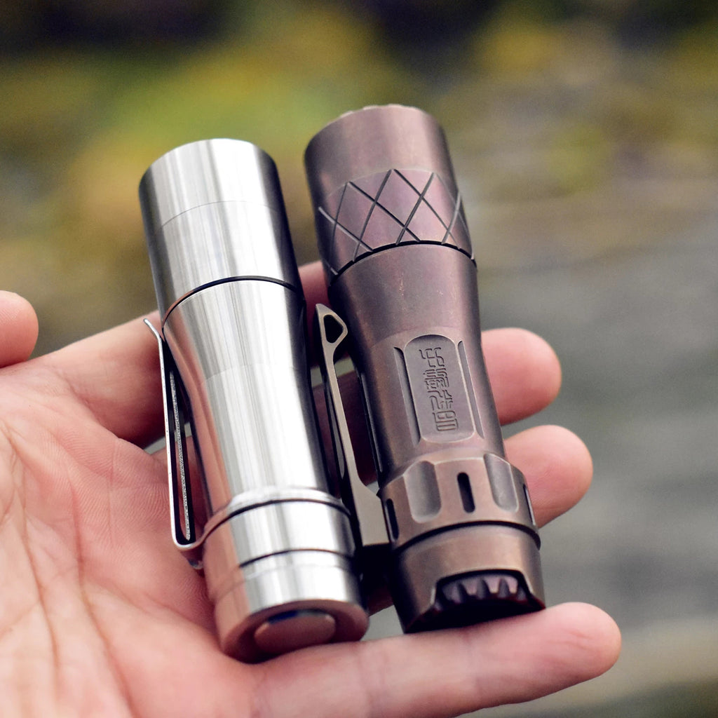 LUMINTOP TLF/BLF FW3S Stainless Steel XPL HI 2800LM ANDURIL UI LED EDC Flashlight