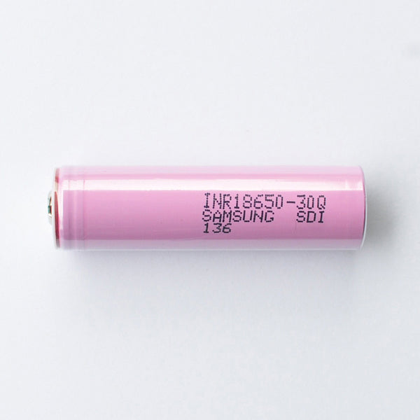 1PCS INR18650-30Q 3000mAh Unprotected Button Top 18650 Battery