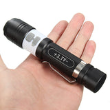 Elfeland  T6 3Modes 2000LM USB Rechargeable Zoomable LED Flashlight+18650