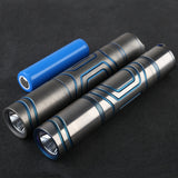 KESHUN KD32 XML-L2 U2 320LM USB Rechargeable 18650 EDC Flashlight Waterproof LED Keychain EDC Collections