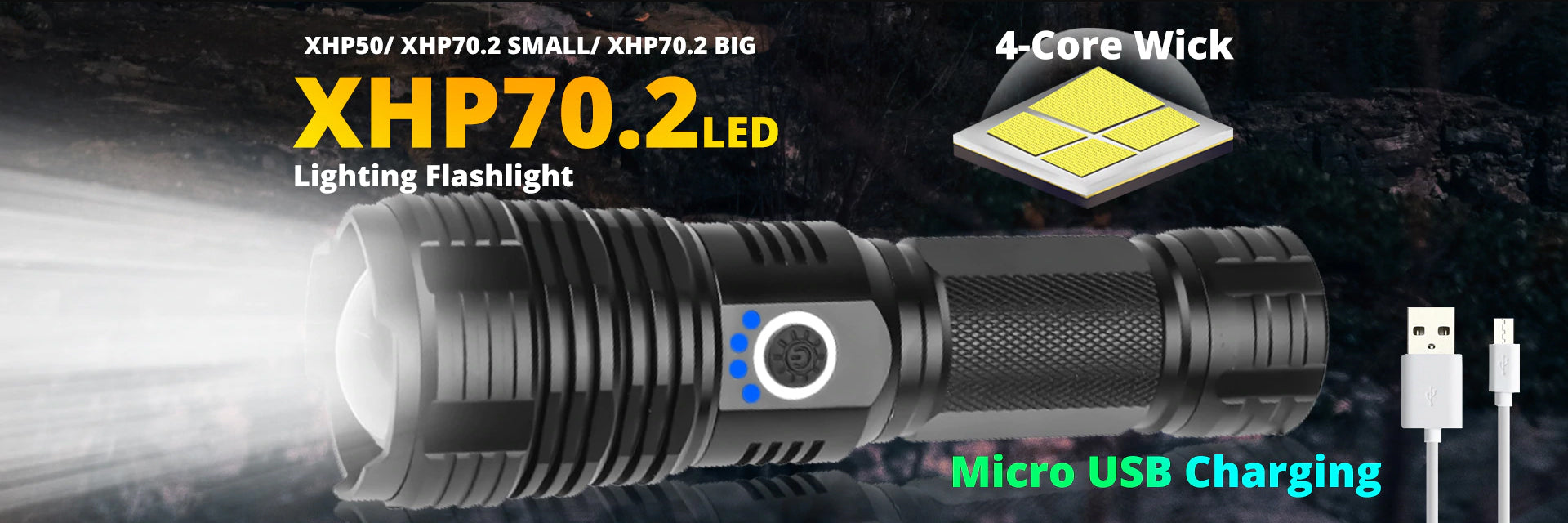 Rechargeableledflashlight 