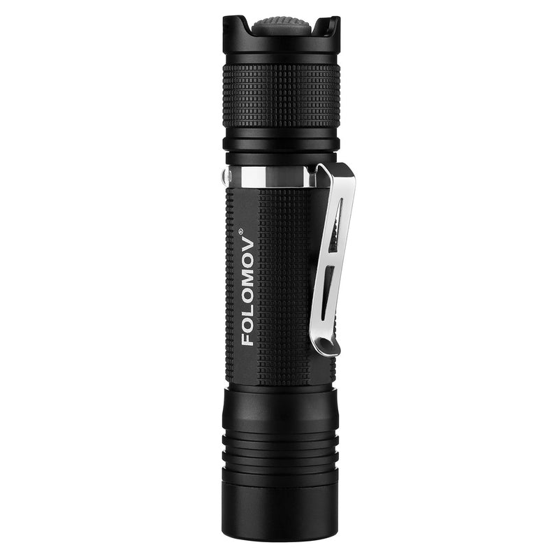 Folomov Camp D4 XP-L 1080Lumens 4Modes Portable Tactical Outdoor LED Flashlight 18650