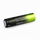 SKYWOLFEYE 10Pcs 2200mAh 18650 Battery Flashlight Power Camping Hunting Portable Battery