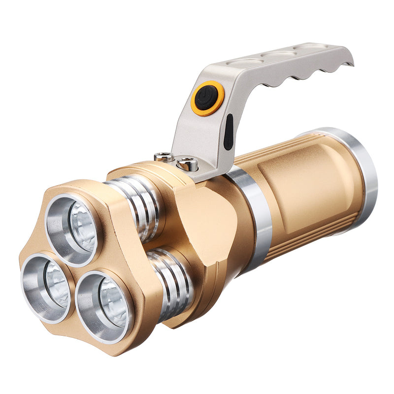 3xT6 LED Flashlight Tactical Spotlight Searchlight Torch Light Hunting Fishing