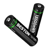 1PC BESTON 21770-C-50 21700 5000mAh High Capacity Type-C Rechargeable Li-ion Battery For Flashlight