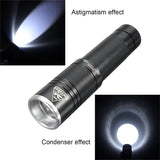 Elfeland D80  T6 3Modes Waterproof Diving LED Flashlight 10M 18650/AAA