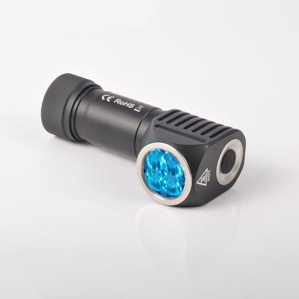 Fireflies PL47 Generation II Ice Blue 4500Lumens NICHIA/SST20/XPL L-Shape Headlight  Flashlight 18650