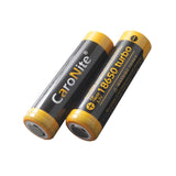 2Pcs PALIGHT 18650-Tube 3.7V Recharging 18650 Battery Flashlight With Smart Battery Charger