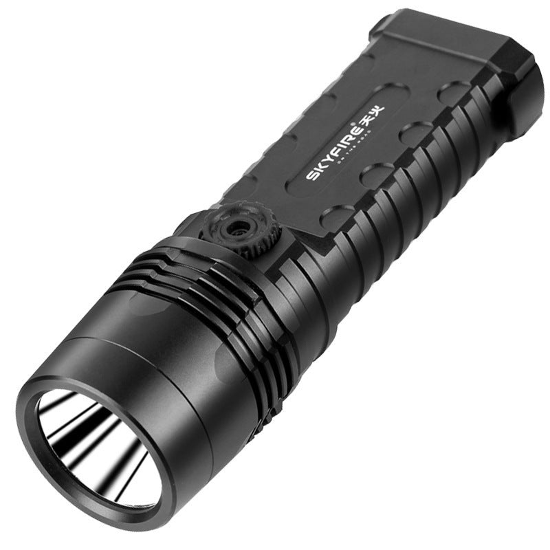 SKYFIRE SF-471 P70 1200 Lumens 5 Modes LED Flashlight USB Charging Super Bright Magnetic Attraction Tactical Torch Lamp