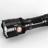 T18U 18X T6 LEDs 6Modes Super Bright Tactical Flashlight USB Charging Portable Outdoor Torch