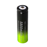 SKYWOLFEYE 10Pcs 2200mAh 18650 Battery Flashlight Power Camping Hunting Portable Battery