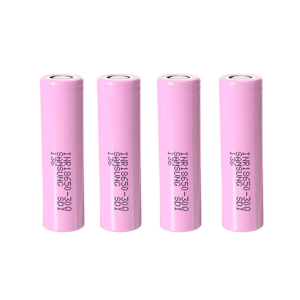 4PCS INR18650-30Q 3000mah 20A Power 18650 Li-ion Battery for Samsung