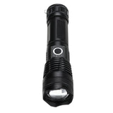 XANES P50 800LM 50W USB Rechargeable Super Bright LED Flashlight Set With 26650 Battery