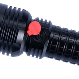 500LM Flashlight 18650/26650 Battery Work Light USB Camping Hunting Emergency Lamp
