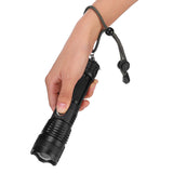 XANES P50 50W 800LM Flashlight USB Rechargeable 5 Modes Tactical Torch Light 