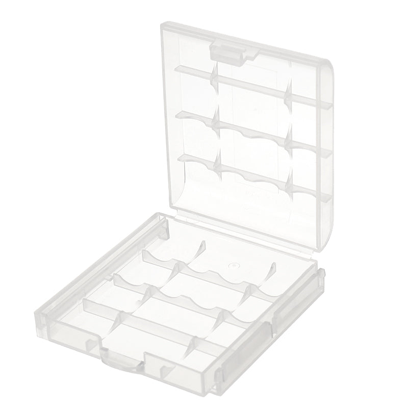 CR123A AA AAA Battery Case Holder Box Storage White 