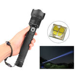 XANES® 1282 XHP70 LED 3 Modes USB Rechargeable Telescopic Zoom LED Flashlight 18650/26650