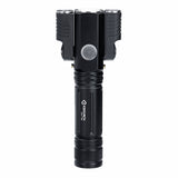 T6+XPE 1000LM Adjustable Head USB Rechargeable LED Flashlight Outdoor Multifunctional 18650 Flashlight Three-head Flashlight