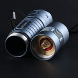 Blunish Gray Convoy S11 XHP50.2 18W 2400lm 3A Output 18650 26650 Tactical Flashlight