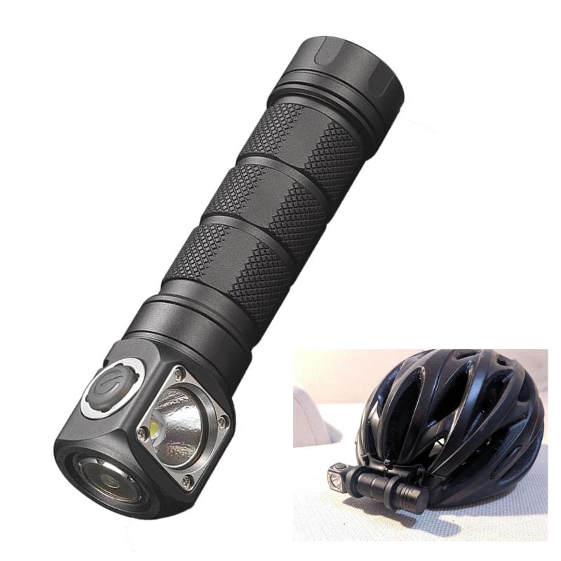 SKILHUNT H03R RC L2 U4 1200LM NW/CW USB Magnetic Charging LED Flashlight + Outdoor Headlamp