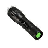 Elfeland  T6 5 Modes 1600lumens Zoomable LED Flashlight 18650/AAA