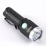 AloneFire X901 2 1000Lumens 6Modes 4 Color Light USB Rechargeable LED Flashlight + Battery + USB Charger