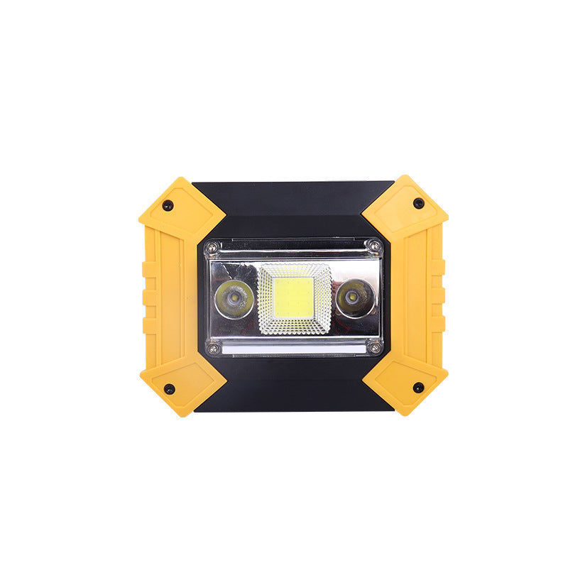 20W COB LED Light 2x18650 Battery USB Charging Flood Lamp Waterproof Emergency Flashlight Spotlight Lantern Work Spot Lamp
