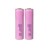 2PCS Samsung INR18650-30Q 3000mAh Unprotected Button Top 18650 Battery