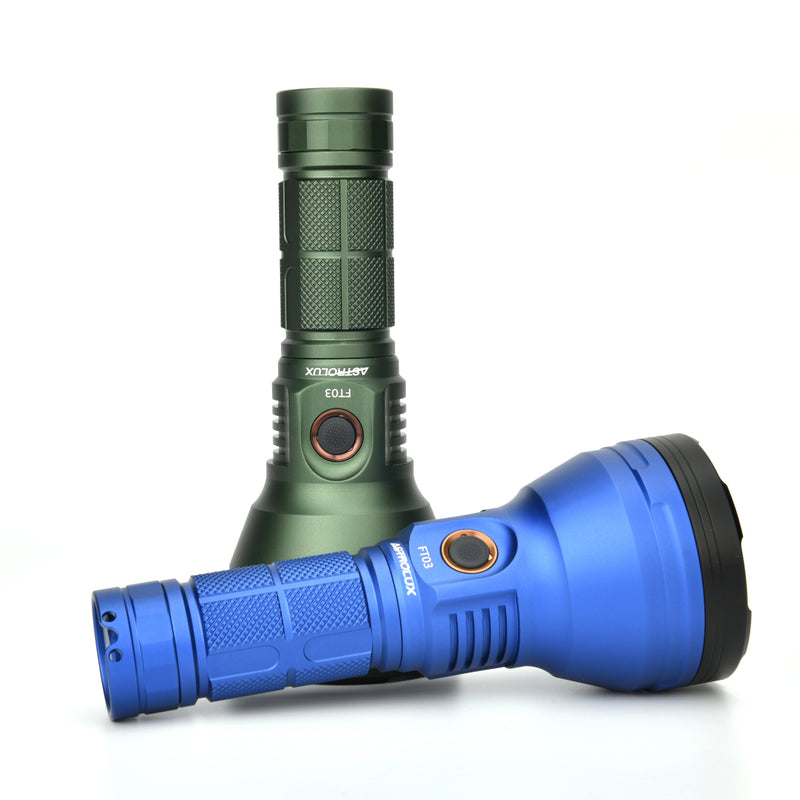 [Black Ring] Astrolux® FT03 XHP50.2 4300lm 735m Type-C Rechargeable LED Flashlight