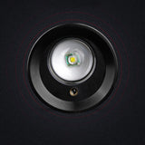 SKYFIRE SF-246 T6 Rotating Zoomable 18650 Battery Flashlight Red Laser USB Charging Work Lamp Night Warning Lantern