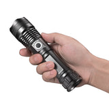 SMILING SHARK X71 XHP70 30W 1000m Long Shot LED Flashlight 26650 USB Rechargeable Flashlight (Cool White)