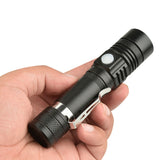 10pcs XANES WT518 T6 1000Lumens 3Modes Portable Zoomable LED Flashlight