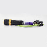 400LM Flashlight Diving 50m IP68 LED Light 1x18650 5 Modes Outdoor Hiking Fishing Travel Portable Lamp