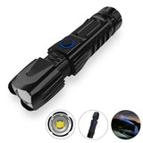 XANES® W69 XHP90/70/50 Zoomable 5 Modes USB Flashlight With 26650 Battery