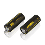 4pcs Basen BS26003 26650 4500mah 3.7V 60A Unprotect Flat Top Rechargeable Li-ion Battery