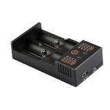 Sunflower Rich HG2 USB Port Multifunction Smart Battery Charger For 18650 26650 AA AAA 2Slots