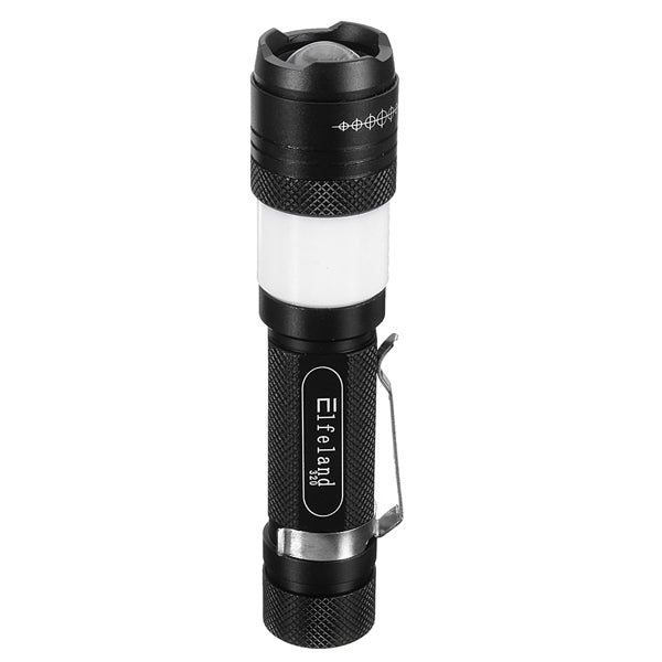 Elfeland  T6 3Modes 2000LM USB Zoomable LED Flashlight+18650+USB Charging Cable