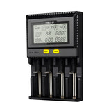 Miboxer C4-Plus 4 Slots LCD Display 2.5A Fast Charging Smart Battery Charger For AA AAA 18650 26650 21700 18350 16340 Most Batteries